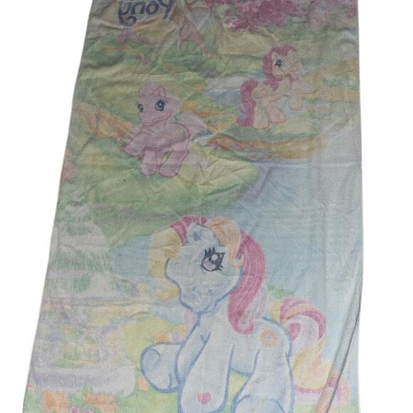 Vintage My Little Pony Child’s Beach Towel Y2k MLP - Picture 4 of 4